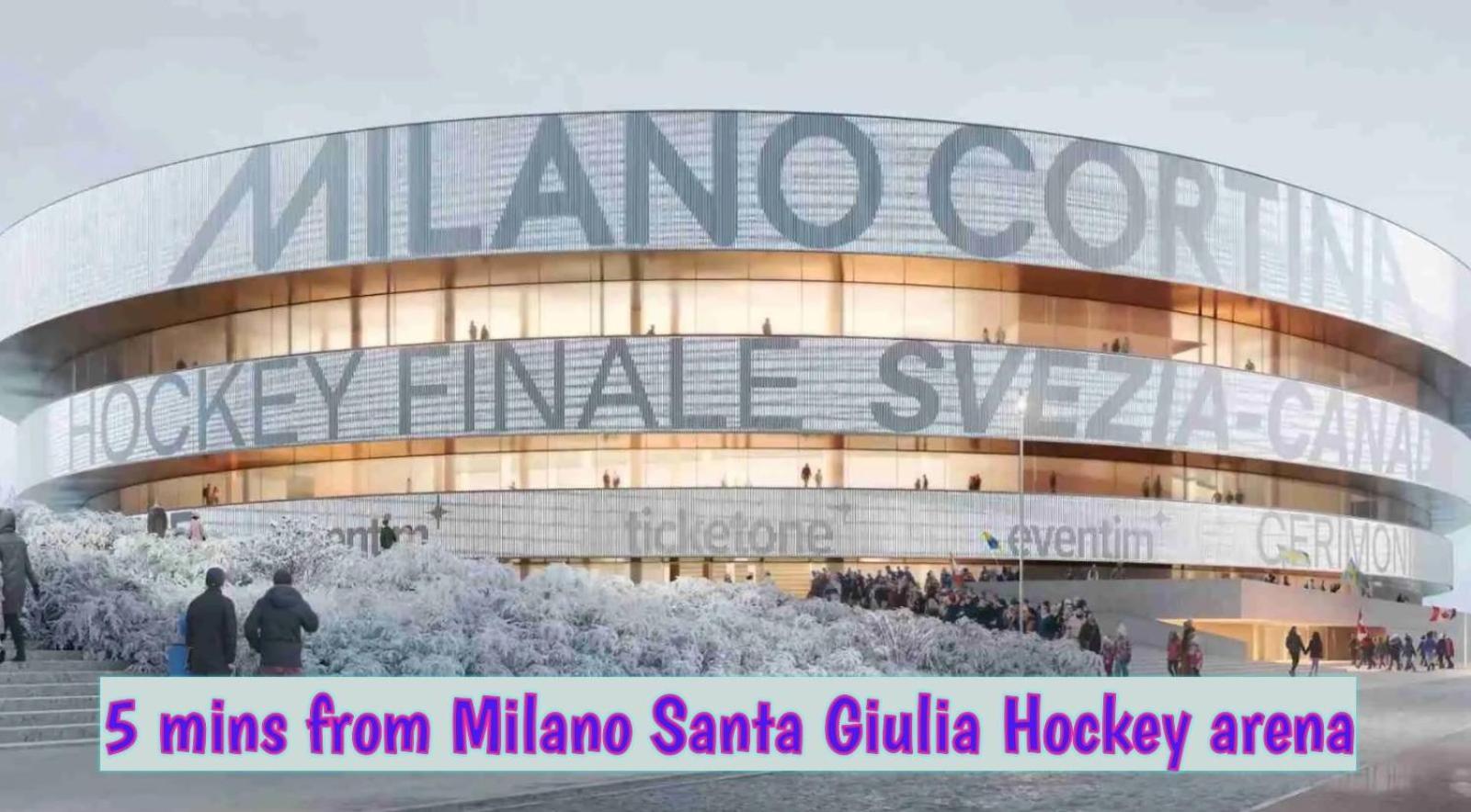 Mediterraneo Loft - Fabrique - Santa Giulia Hockey Arena - 20 Minutes From Duomo * Milan